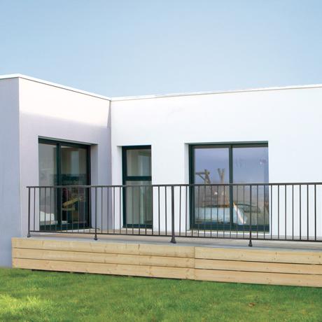 Garde-corps aluminium GES Habitat - Menuisier Marmande et Tonneins