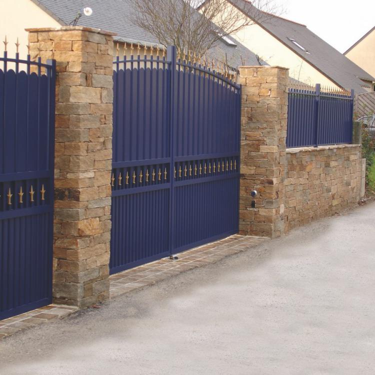 Portails motorisés Alu, PVC, Bois GES Habitat - Menuisier Marmande et Tonneins