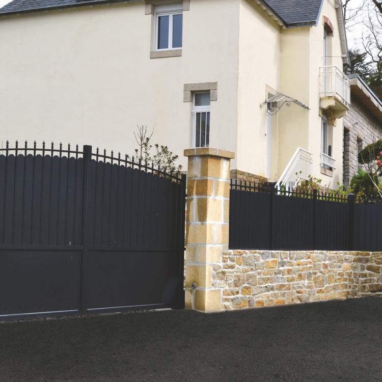 Portails motorisés Alu, PVC, Bois GES Habitat - Menuisier Marmande et Tonneins