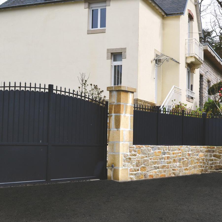 Portails motorisés Alu, PVC, Bois GES Habitat - Menuisier Marmande et Tonneins