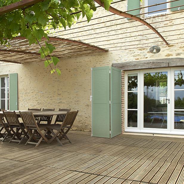 Volets battants alu, PVC, bois GES Habitat - Menuisier Marmande et Tonneins